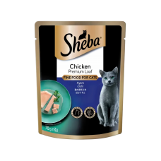 Sheba Pouch Chicken Premium Loaf 70g Sheba Pouch Chicken Premium Loaf 70g, 101337955, cat Wet Food, Sheba, cat Food, catsmart, Food, Wet Food